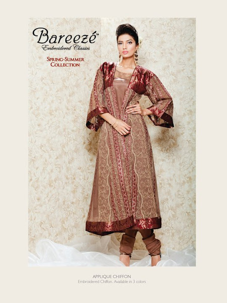 Bareeze Embroidered Classics Spring/Summer Collection 2011 Bareeze Embroidered Classics Spring/Summer Collection 2012