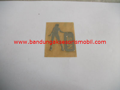 Emblem Alumunium 3M Kecil 1 Pcs Nos Cewek Emblem Alumunium 3M Kecil 1 Pcs Nos Cewek