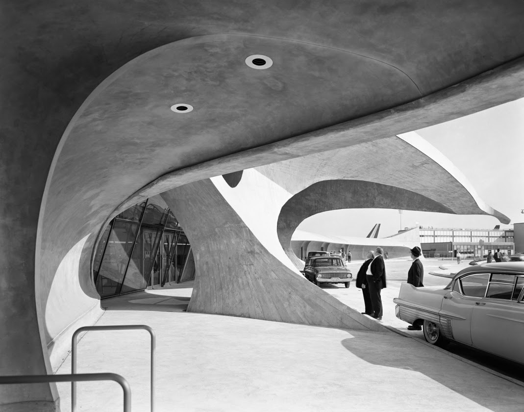 Terminal TWA Aeropuerto JFK en New York Eero Saarinen Planta