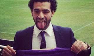 صورة قميص محمد صلاح فى روما "رقم تيشيرت محمد صلاح "فى روما الايطالى