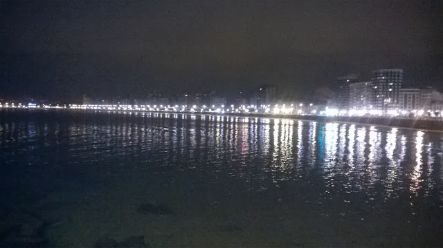 gijón de noche