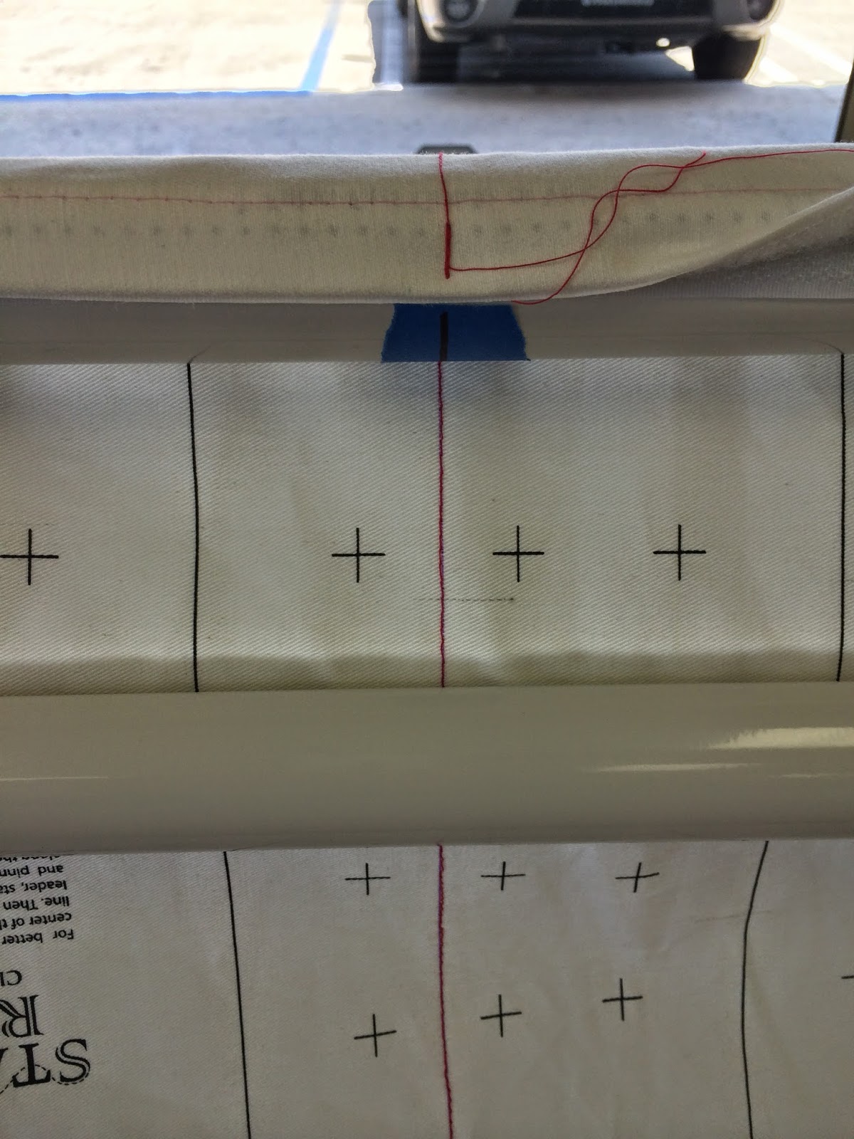 Sew Special with Denise Tips for loading on the Momentum frame by baby