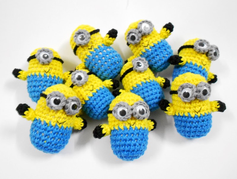 Firefly Crochet: Crochet Amigurumi minions