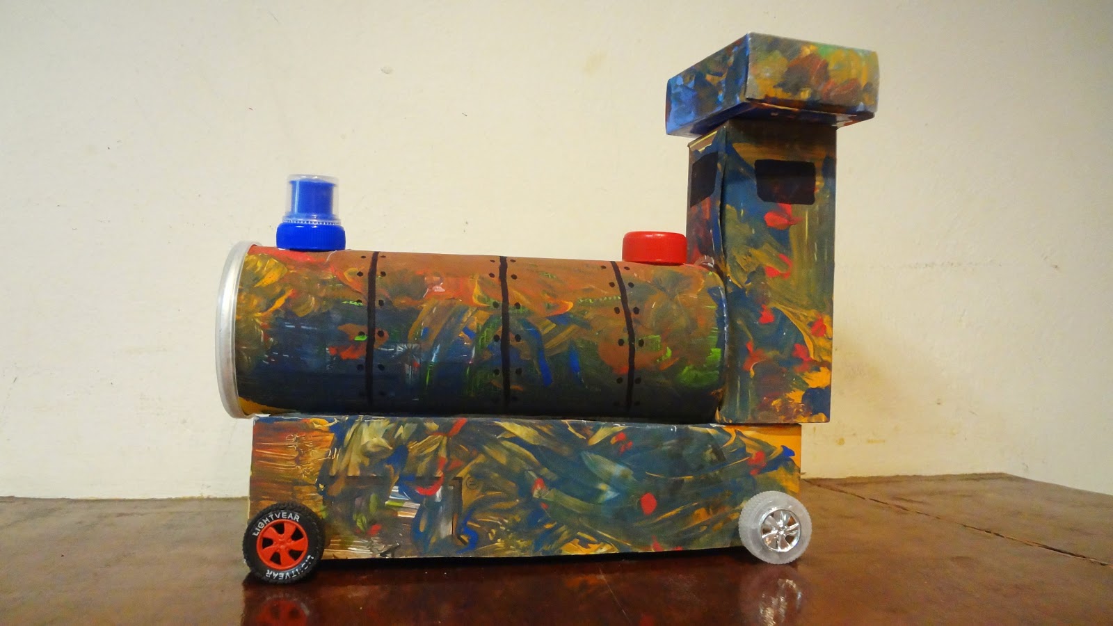 Reupcycling Diy Train Pencil Case