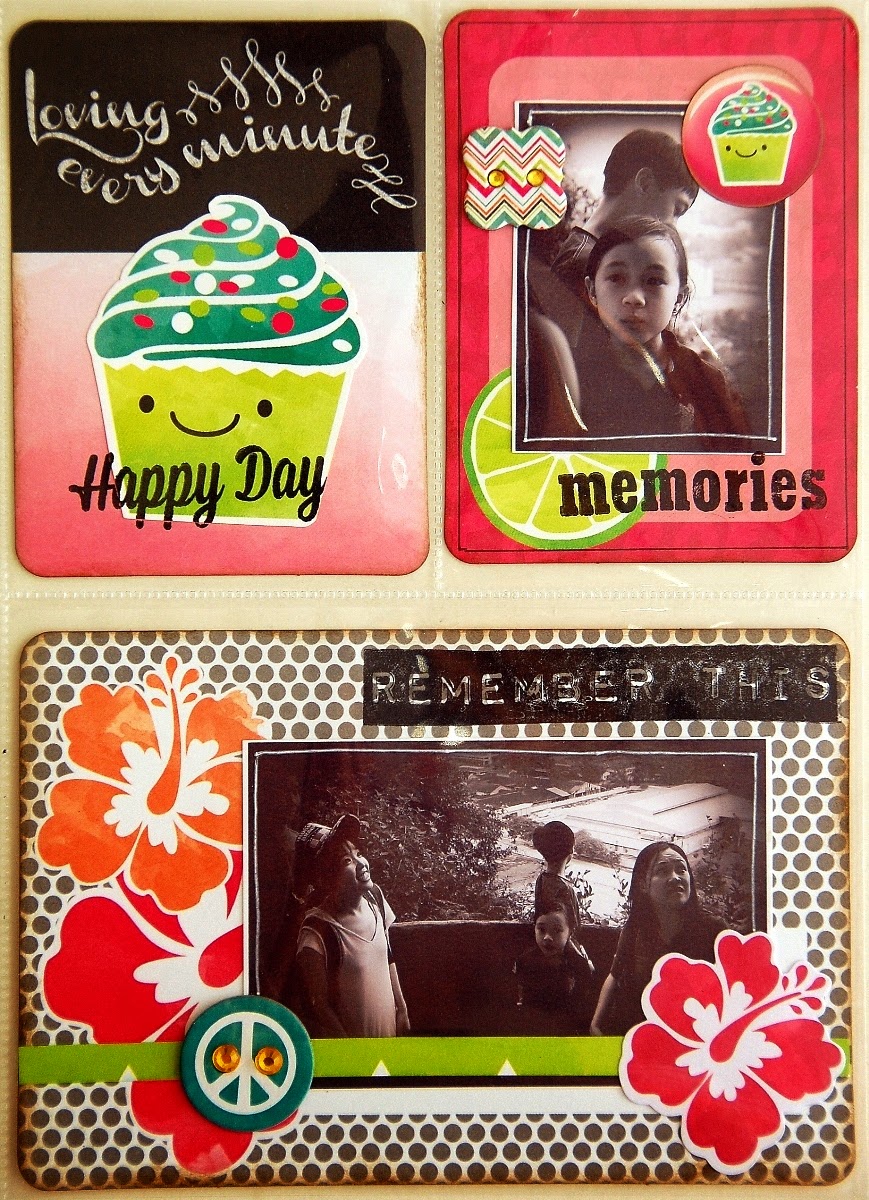 Great Adventures Misc Me Pages by Irene Tan Using BoBunny #ForeverYoung collection