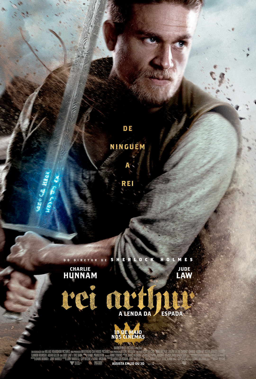 Filme Poster Rei Arthur: A Lenda da Espada