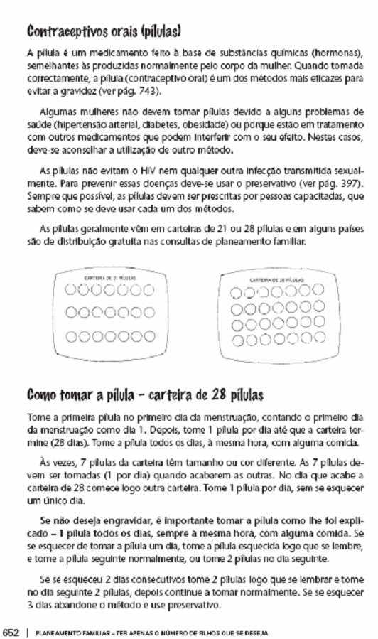 Artigo sobre planejamento familiar