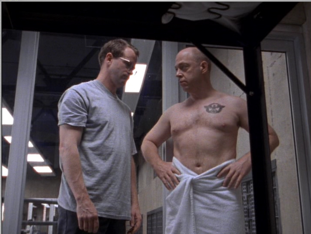 J.K. Simmons is the bald daddy, Lee Tergsen is his bitch. 