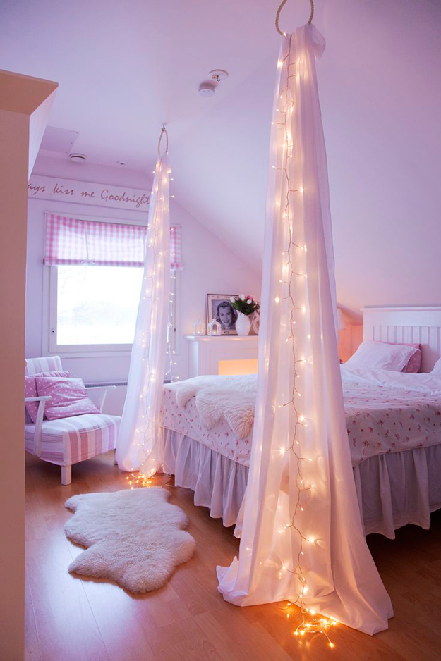 Awesome DIY String Light Ideas Do it yourself ideas and projects
