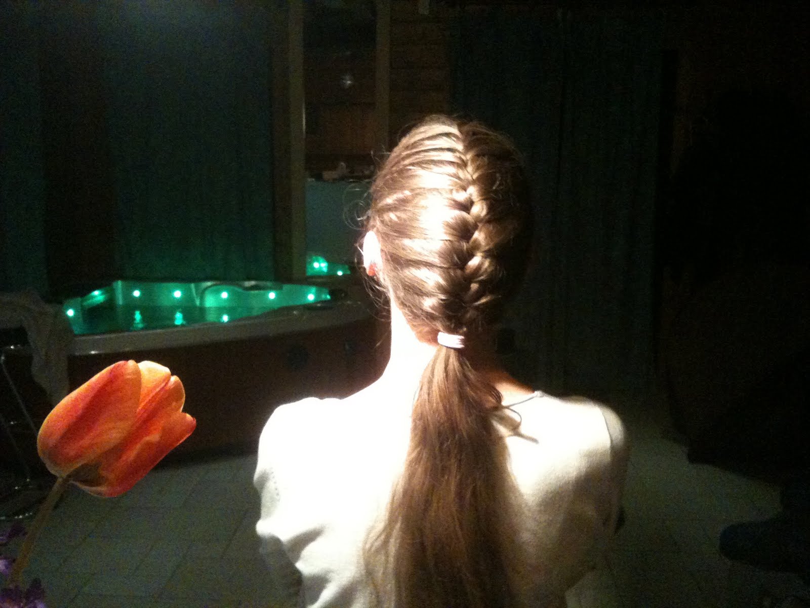 tutoriel : la queue de cheval frend braid coiffure cheveux long ...