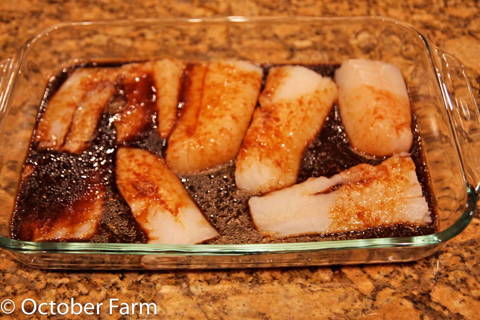 Asian Cod with Sticky Rice and Broccoli