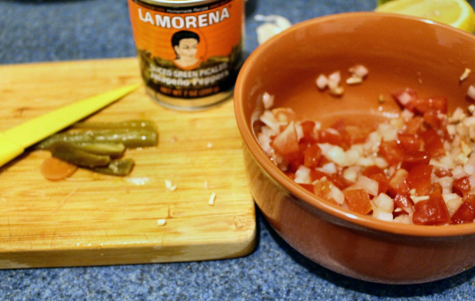 Chipotle Fried Shrimp with Tostones Vinagreta First Time Mom and
