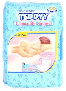 teddy nappy pads