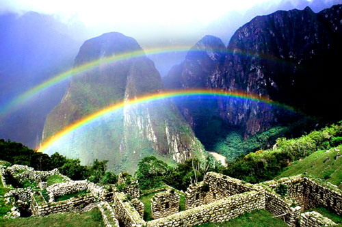 Machu Picchu Rainbows