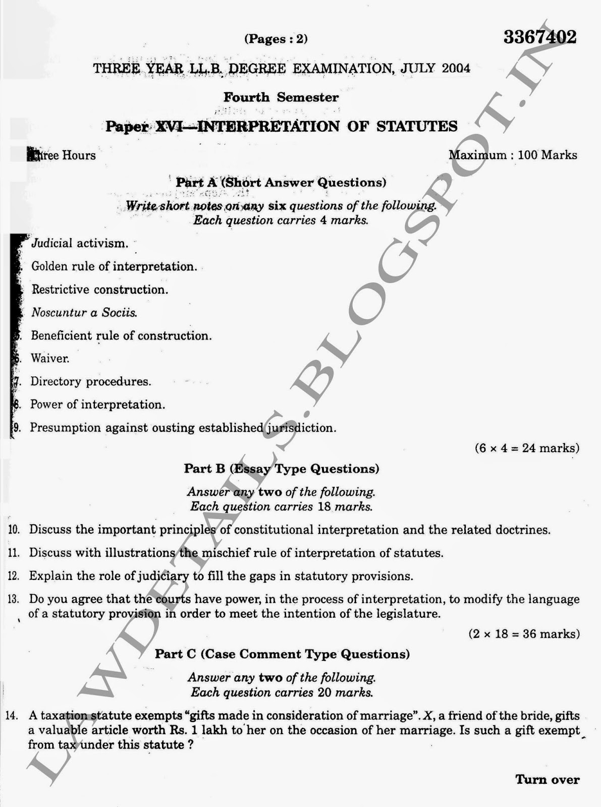 Narrative Essay Examples For High School Statutory Interpretation Essay Question Uk How To Write A Thesis For A Narrative Essay also Thesis Statement For Comparison Essay Introduction To Statutory Interpretation Strafford Kent Law Essay Writing Examples For High School