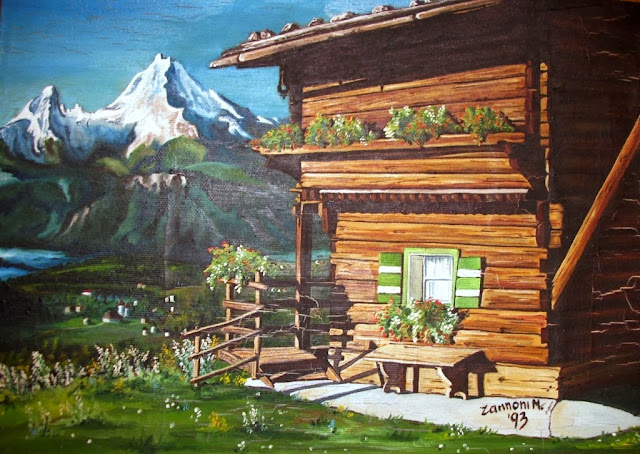 Baita%2520di%2520montagna%2520 %2520Olio%2520su%2520tela%25201993