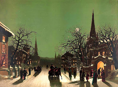 Approach of the New Year clip art