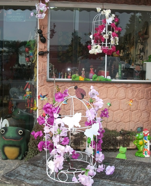 GAIOLAS DECORATIVAS DE METAL