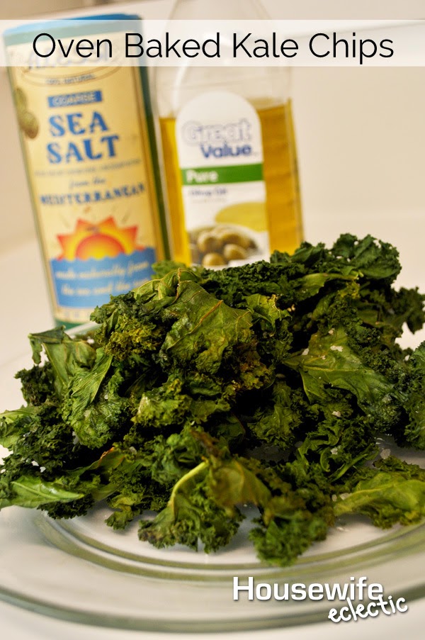 Oven Baked Kale Chips Housewife Eclectic