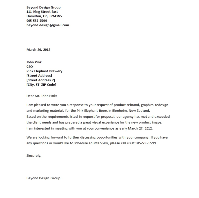 transmittal letter template
