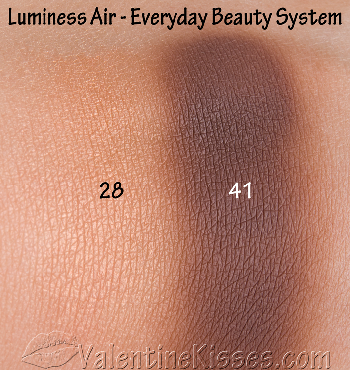 Valentine Kisses: Luminess Air - Everyday Beauty System: pics, swatches