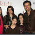 Saleem Sheikh with his Wife and Daughters at Recent Event