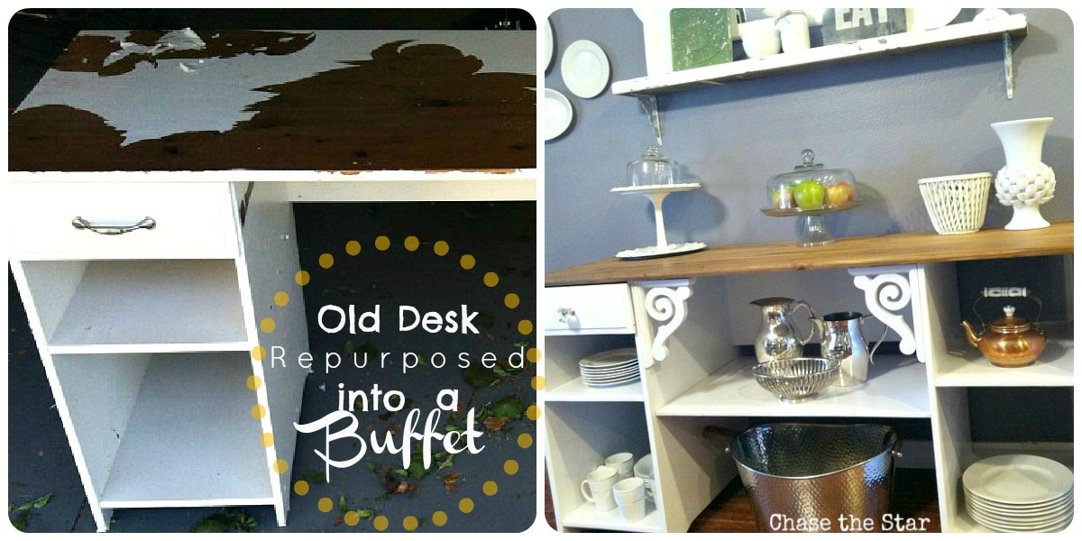 Repurpose a Desk into a Sideboard {Buffet} — Page 2