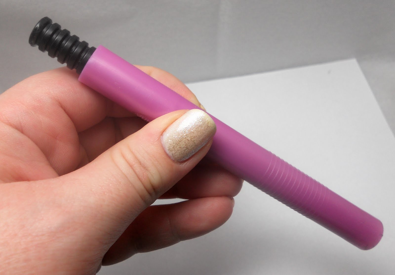 Coat of Mani Colors Cotton ball holder thingy