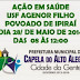 Ação em Saúde acontecerá nesta quarta feira dia 28 de maio no Povoado de Ipiraí