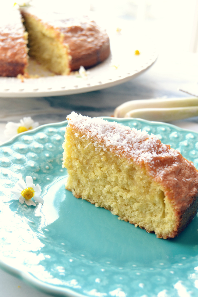 Sweet Gula World Baking Day Lemongrass Coconut Cake