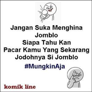 Gambar DP BBM Jomblo Lucu Gokil Keren