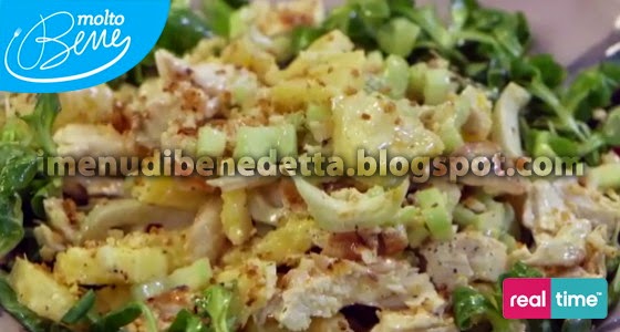 Insalata di Pollo e Ananas di Benedetta Parodi