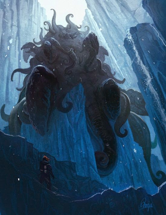 Borja Pindado deviantart ilustrações sombrias terror cósmico lovecraftiano HP Lovecraft mitos Cthulhu Borja Pindado deviantart ilustrações sombrias terror cósmico lovecraftiano HP Lovecraft mitos Cthulhu