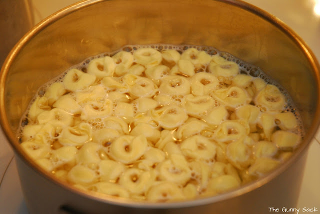 Three Cheese Tortellini In Sage Brown Butter Sauce