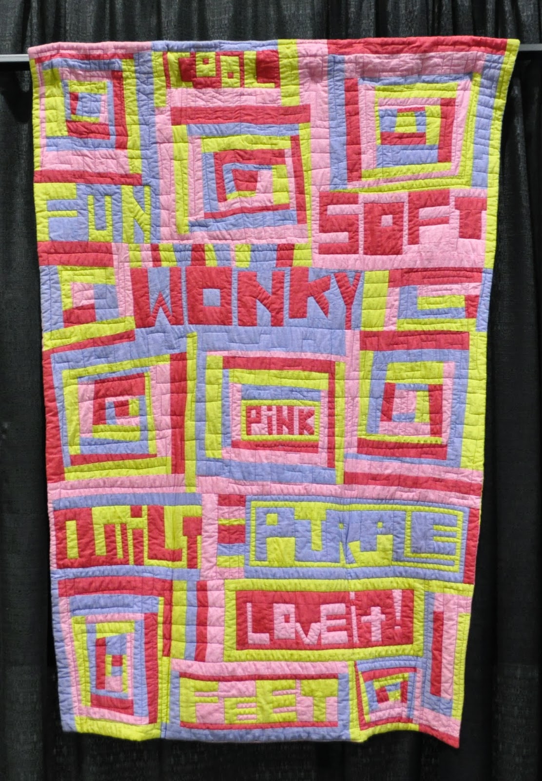Wonkyworld Northwest Quilting Expo Vancouver Modern Steals the Show