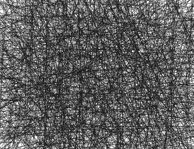 abstract image with thousands of lines