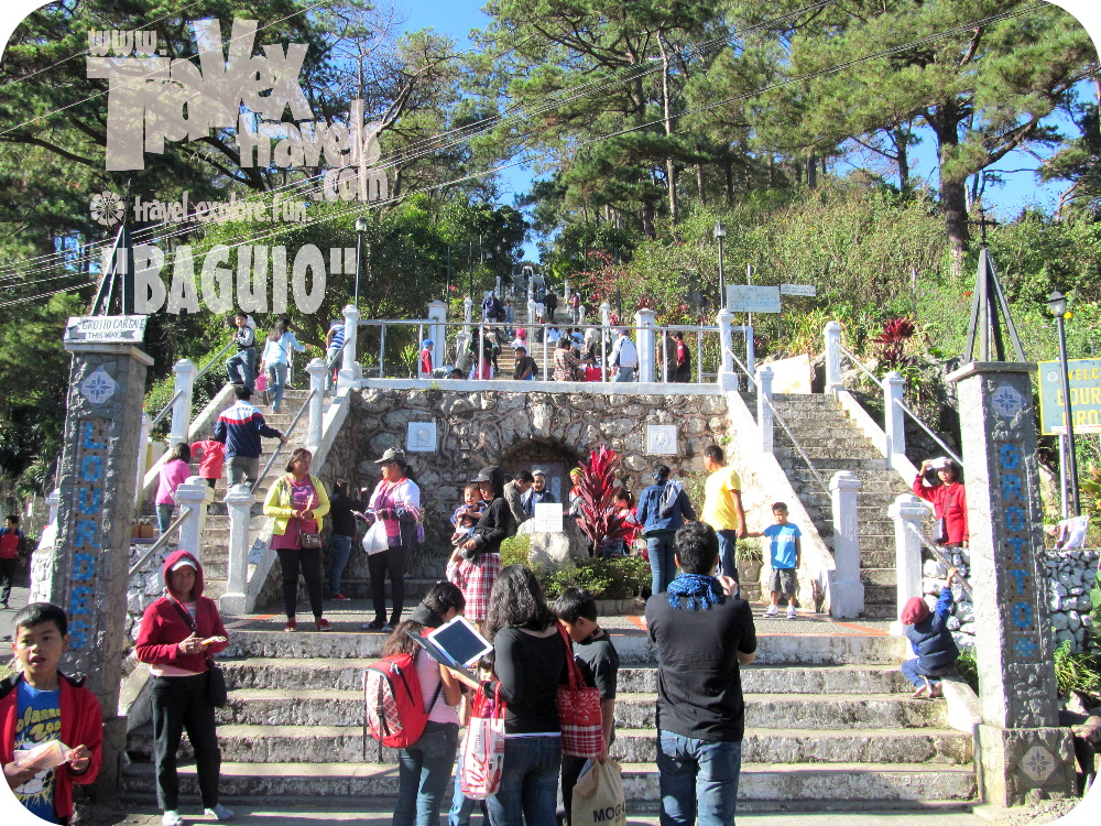 Another Step to the Lourdes Grotto in Baguio Travex Travels Travel