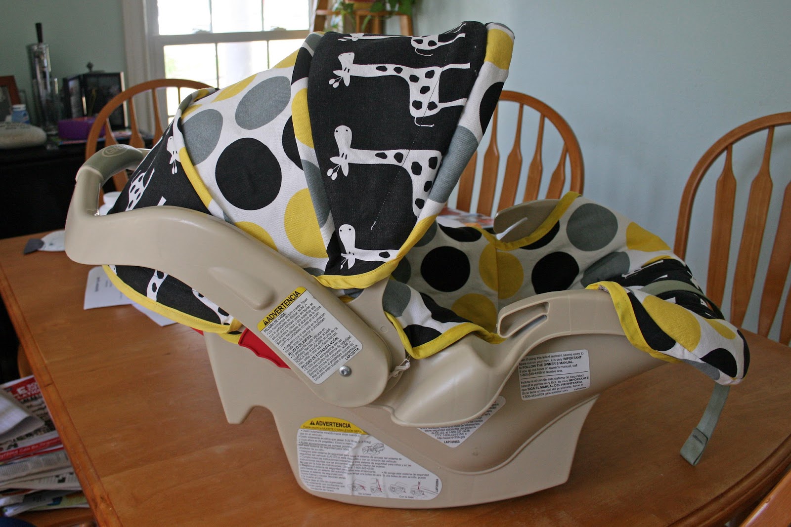 one clever mom A "New" Infant Carseat Cover!