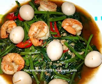 Resep Cara membuat Cah Kangkung Saus Tiram Resep Cara membuat Cah Kangkung Saus Tiram