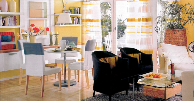 Carpintería: Mesa de Comedor Abatible, Disimulada en la Pared