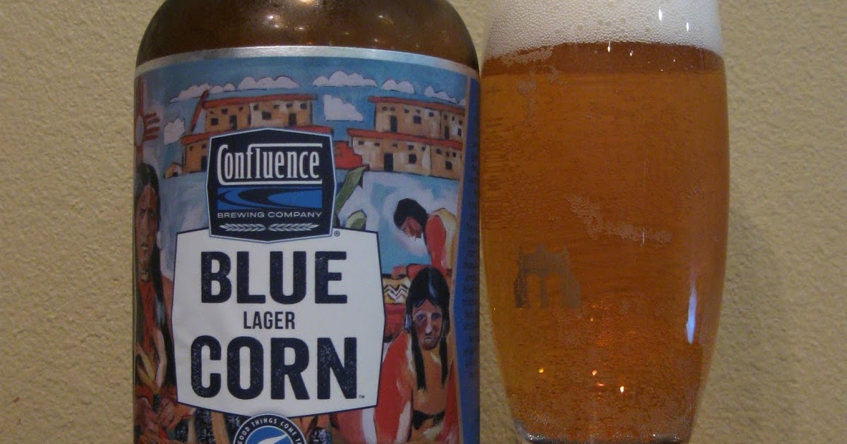 Doing Beer Justice Confluence Blue Corn Lager