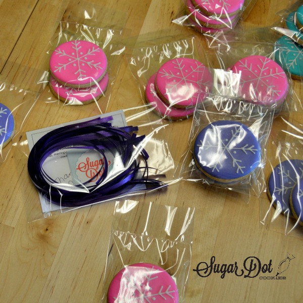 Include business cards and ingredient information in case anyone has