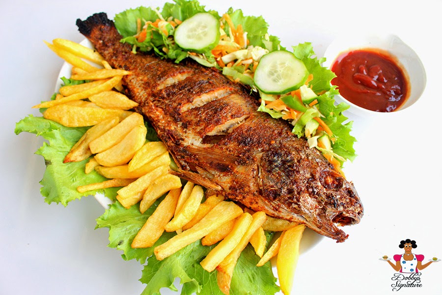 How to grill fish at Home Grilled fish recipe Dobby's Signature