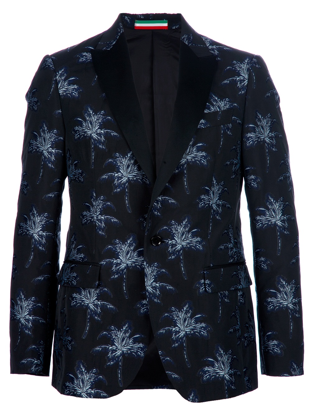 00O00 London Menswear Blog celebrity style Henry Holland Creative Industries Reception Moschino palm trees blazer