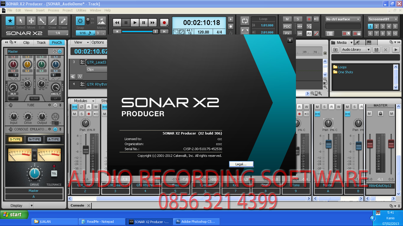 Cakewalk Sonar v.8 Producer Edition DVD1 ISO