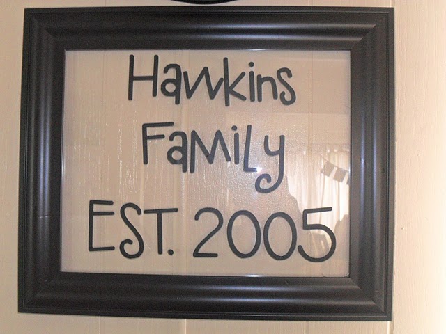 A Family Sign