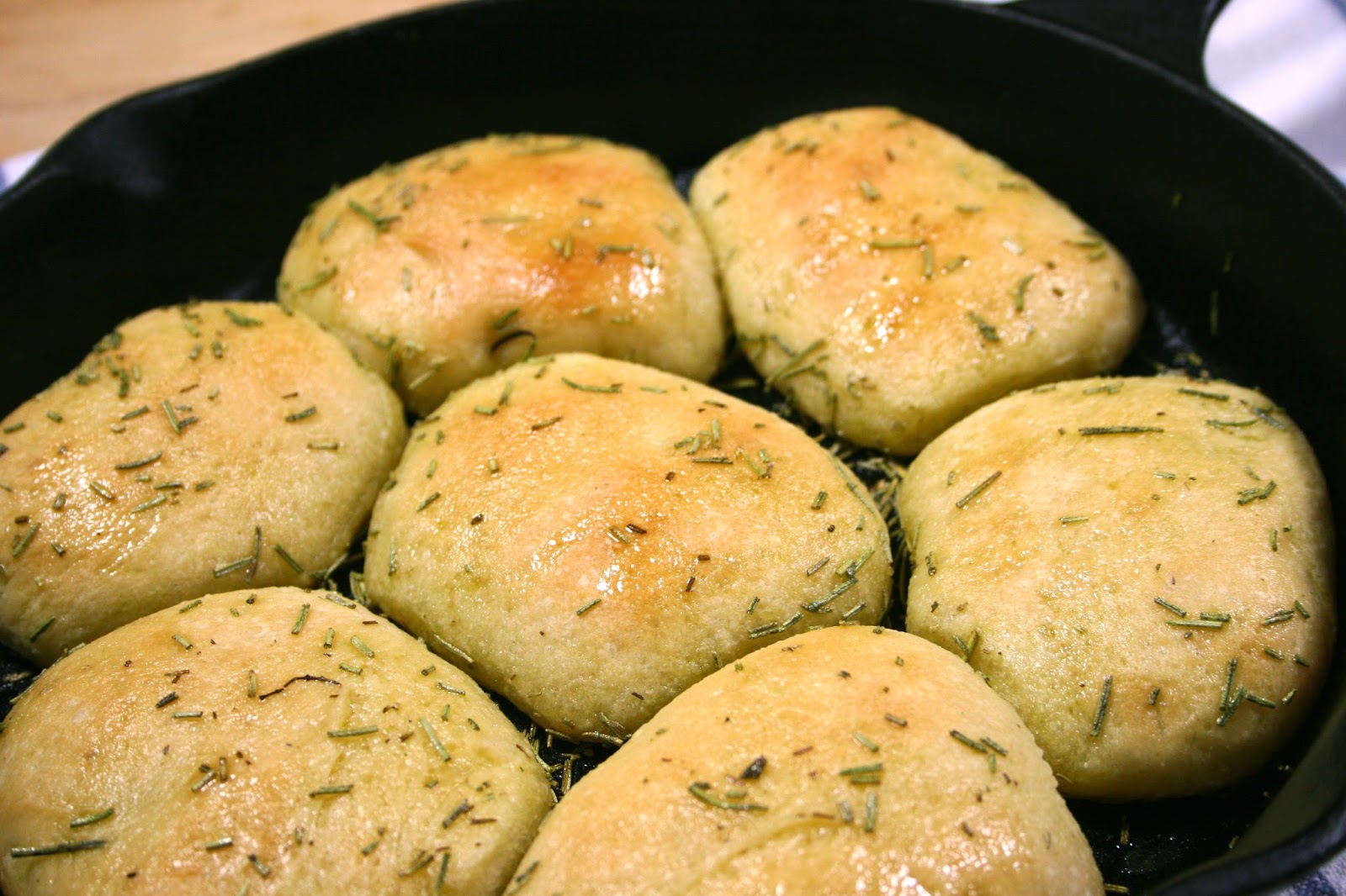 Just A Darling Life Olive Oil Rosemary Dinner Rolls
