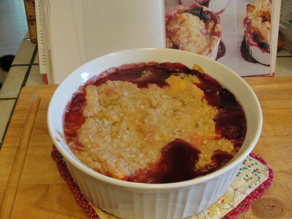 All Things Yummy Barefoot Contessa Peach Blueberry Crumble