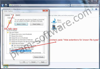 Folder Option di Windows 7