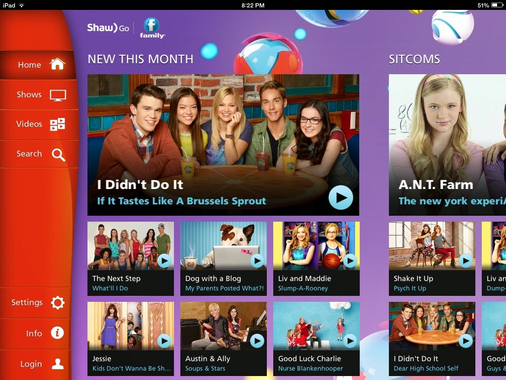 Shaw Launches Free Disney XD, Disney Junior & Family Channel Apps